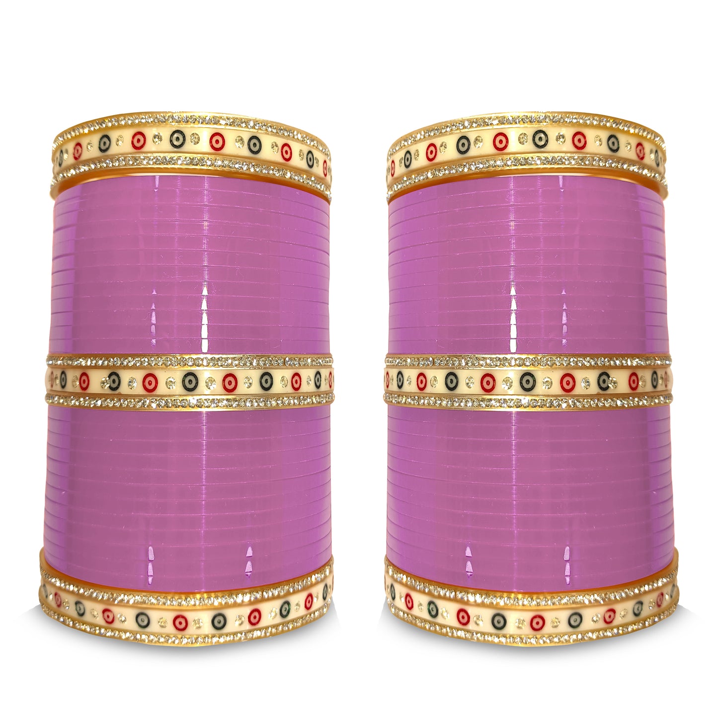 Bridal Wedding Chuda Set for Women's (1 Pair)