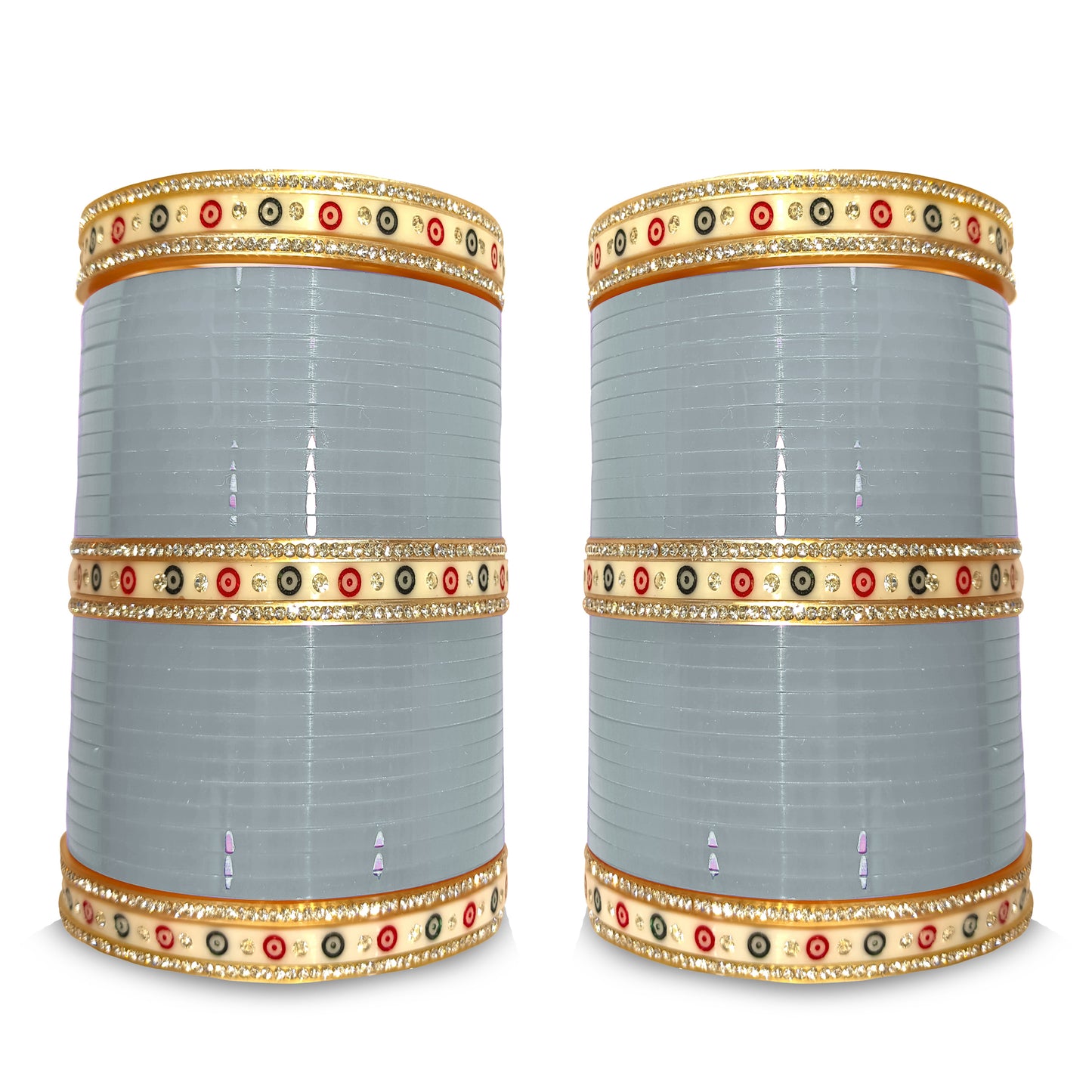 Bridal Wedding Chuda Set for Women's (1 Pair)