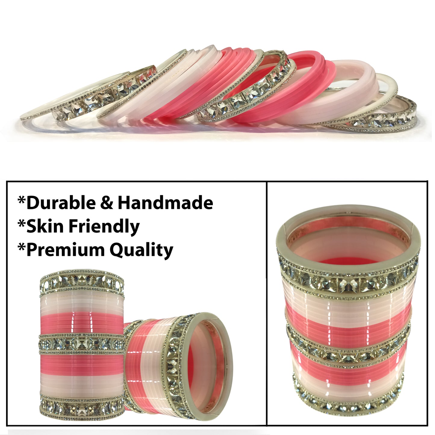 Kiara Advani Wedding Chuda Set for Women's (1 Pair)